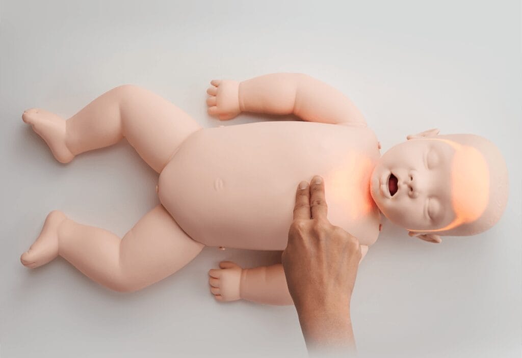A Brayden Baby manikin